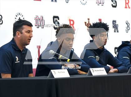 Thumbnail 1 in Trinity League Media Day - St. John Bosco photogallery.