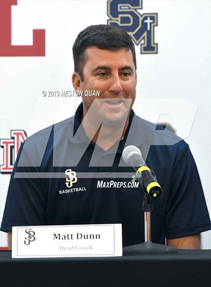 Thumbnail 3 in Trinity League Media Day - St. John Bosco photogallery.