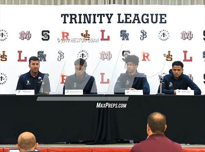 Thumbnail 3 in Trinity League Media Day - St. John Bosco photogallery.