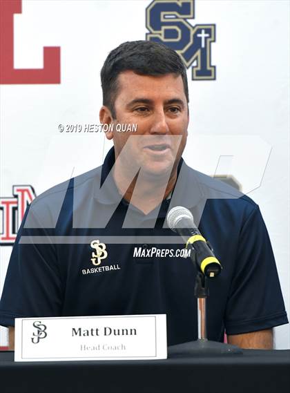 Thumbnail 1 in Trinity League Media Day - St. John Bosco photogallery.