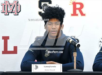 Thumbnail 3 in Trinity League Media Day - St. John Bosco photogallery.