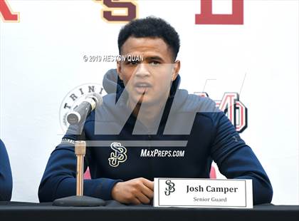 Thumbnail 3 in Trinity League Media Day - St. John Bosco photogallery.