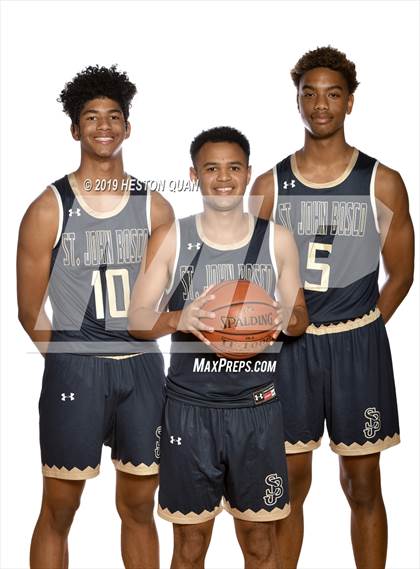 Thumbnail 3 in Trinity League Media Day - St. John Bosco photogallery.