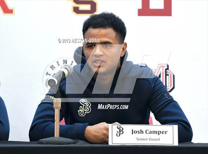 Thumbnail 1 in Trinity League Media Day - St. John Bosco photogallery.