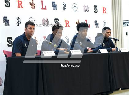 Thumbnail 1 in Trinity League Media Day - St. John Bosco photogallery.