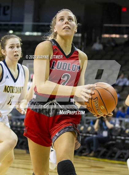 Thumbnail 2 in Ludlow vs Notre Dame Academy  photogallery.