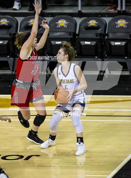 Thumbnail 1 in Ludlow vs Notre Dame Academy  photogallery.