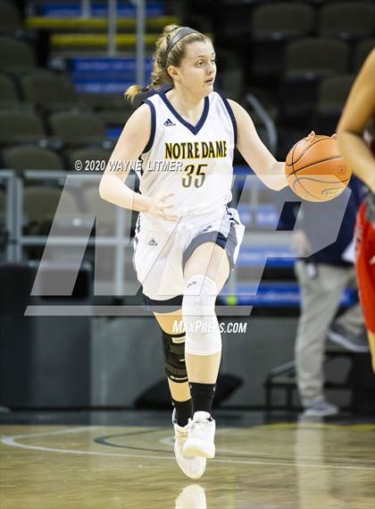Thumbnail 1 in Ludlow vs Notre Dame Academy  photogallery.