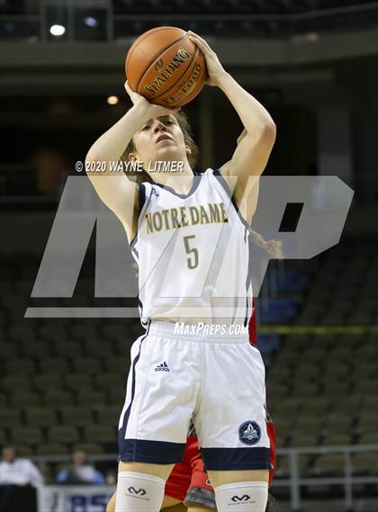 Thumbnail 2 in Ludlow vs Notre Dame Academy  photogallery.