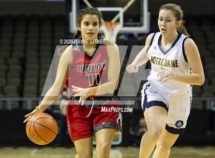 Thumbnail 2 in Ludlow vs Notre Dame Academy  photogallery.