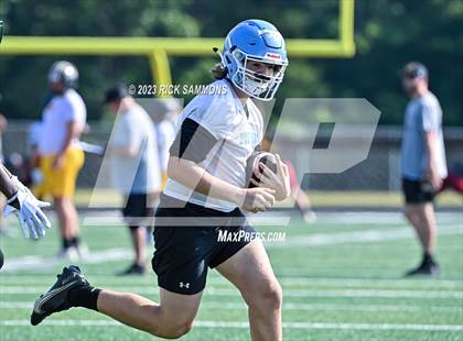 Thumbnail 2 in Cardinal Gibbons vs Piedmont (Montgomery Central 2nd Annual 7 on 7 Air Raid Classic) photogallery.