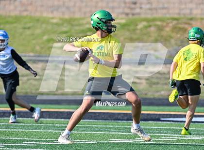 Thumbnail 3 in Cardinal Gibbons vs Piedmont (Montgomery Central 2nd Annual 7 on 7 Air Raid Classic) photogallery.