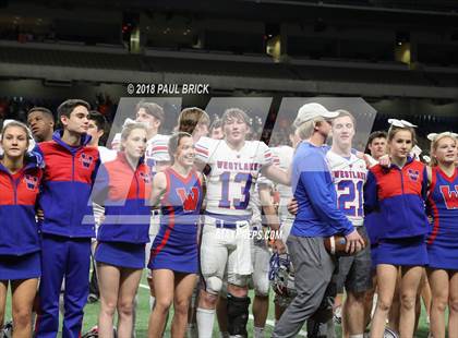 Thumbnail 1 in Westlake vs SA Brandeis (UIL 6A Quarterfinal Playoff)  photogallery.