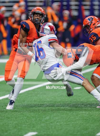 Thumbnail 1 in Westlake vs SA Brandeis (UIL 6A Quarterfinal Playoff)  photogallery.
