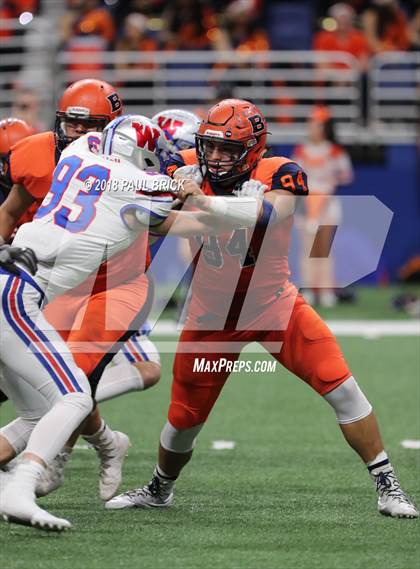 Thumbnail 1 in Westlake vs SA Brandeis (UIL 6A Quarterfinal Playoff)  photogallery.