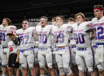 Thumbnail 1 in Westlake vs SA Brandeis (UIL 6A Quarterfinal Playoff)  photogallery.
