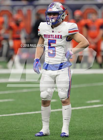 Thumbnail 3 in Westlake vs SA Brandeis (UIL 6A Quarterfinal Playoff)  photogallery.