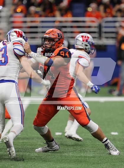 Thumbnail 2 in Westlake vs SA Brandeis (UIL 6A Quarterfinal Playoff)  photogallery.