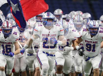 Thumbnail 1 in Westlake vs SA Brandeis (UIL 6A Quarterfinal Playoff)  photogallery.