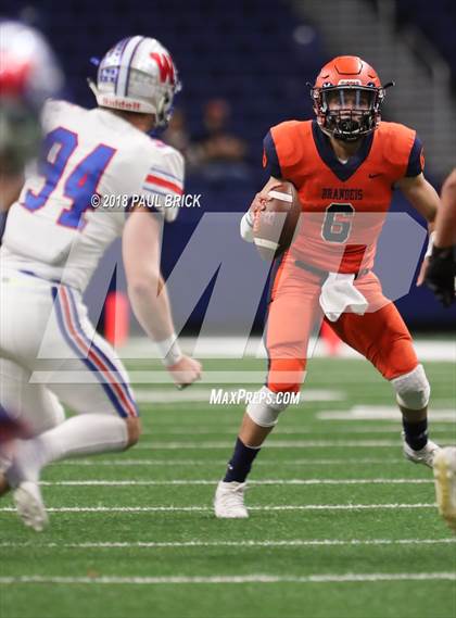 Thumbnail 2 in Westlake vs SA Brandeis (UIL 6A Quarterfinal Playoff)  photogallery.