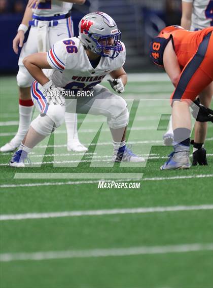Thumbnail 1 in Westlake vs SA Brandeis (UIL 6A Quarterfinal Playoff)  photogallery.