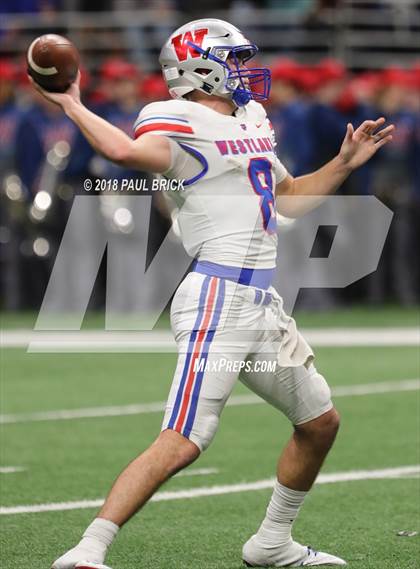 Thumbnail 3 in Westlake vs SA Brandeis (UIL 6A Quarterfinal Playoff)  photogallery.