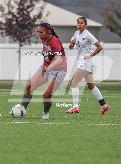 Thumbnail 2 in Vallivue vs Canyon View (IHSAA 4A State Playoff) photogallery.