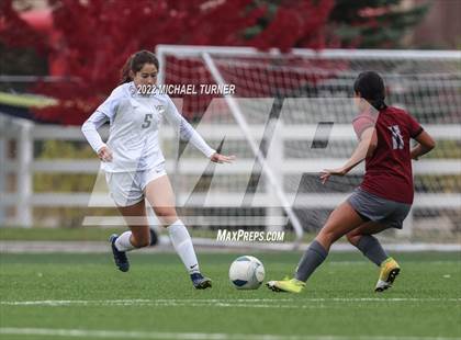 Thumbnail 3 in Vallivue vs Canyon View (IHSAA 4A State Playoff) photogallery.