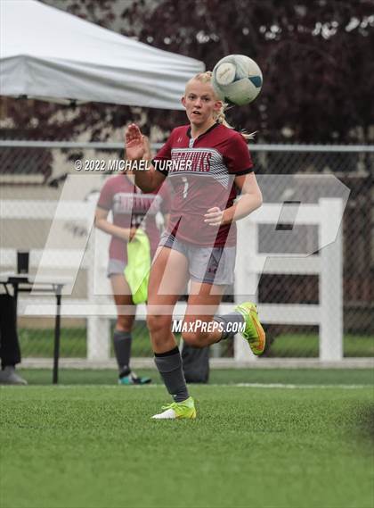 Thumbnail 2 in Vallivue vs Canyon View (IHSAA 4A State Playoff) photogallery.