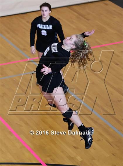 Thumbnail 2 in St. Joseph's Academy vs St Mary's Dominican (Catholic League Tournament) photogallery.