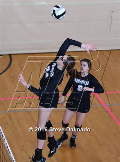 Thumbnail 1 in St. Joseph's Academy vs St Mary's Dominican (Catholic League Tournament) photogallery.