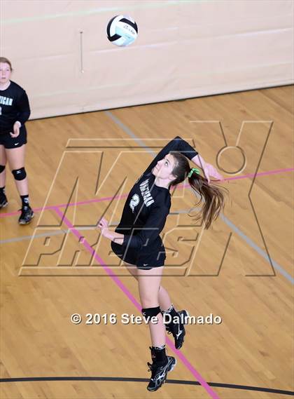 Thumbnail 2 in St. Joseph's Academy vs St Mary's Dominican (Catholic League Tournament) photogallery.