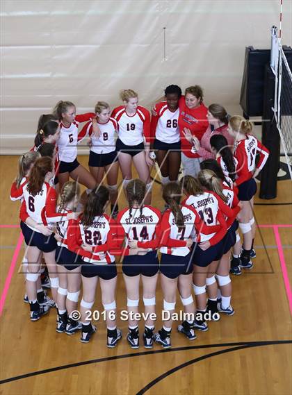 Thumbnail 3 in St. Joseph's Academy vs St Mary's Dominican (Catholic League Tournament) photogallery.