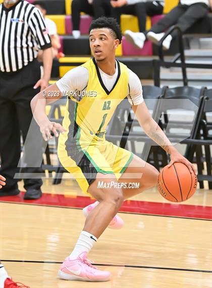 Thumbnail 2 in Veritas Academy vs. AZ Compass Prep (Hoophall West Invitational)  photogallery.