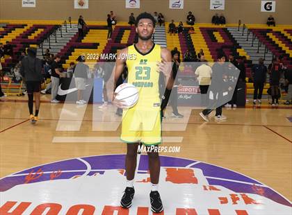Thumbnail 1 in Veritas Academy vs. AZ Compass Prep (Hoophall West Invitational)  photogallery.