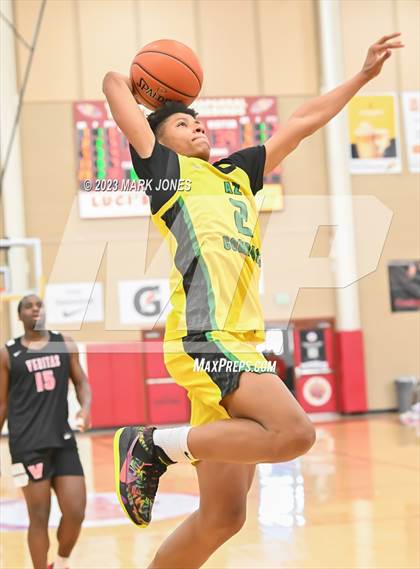Thumbnail 1 in Veritas Academy vs. AZ Compass Prep (Hoophall West Invitational)  photogallery.