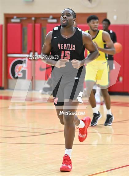Thumbnail 1 in Veritas Academy vs. AZ Compass Prep (Hoophall West Invitational)  photogallery.