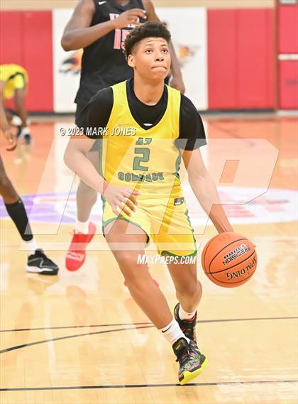 Thumbnail 3 in Veritas Academy vs. AZ Compass Prep (Hoophall West Invitational)  photogallery.