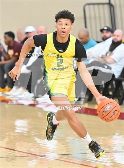 Thumbnail 3 in Veritas Academy vs. AZ Compass Prep (Hoophall West Invitational)  photogallery.
