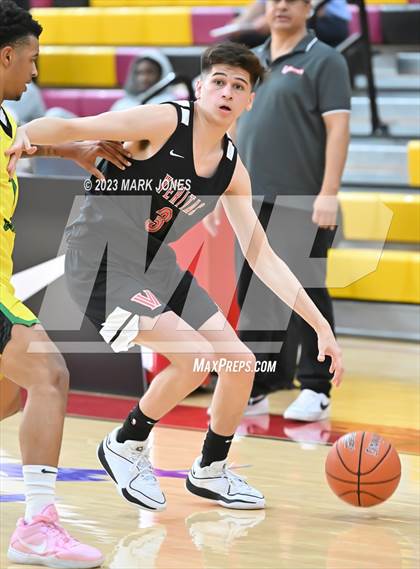 Thumbnail 3 in Veritas Academy vs. AZ Compass Prep (Hoophall West Invitational)  photogallery.
