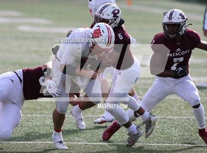 Thumbnail 2 in Prescott vs. Harding Academy (AAA 3A Final) photogallery.