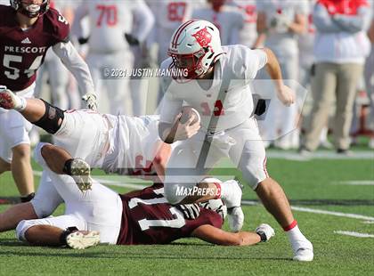 Thumbnail 2 in Prescott vs. Harding Academy (AAA 3A Final) photogallery.