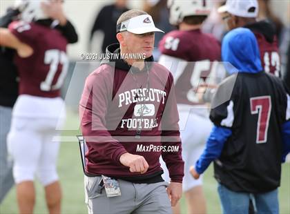 Thumbnail 2 in Prescott vs. Harding Academy (AAA 3A Final) photogallery.