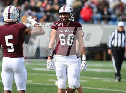 Thumbnail 3 in Prescott vs. Harding Academy (AAA 3A Final) photogallery.