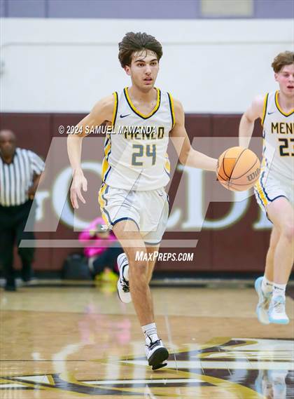 Thumbnail 2 in El Camino Real vs Menlo School (St. Francis Holiday Hoopfest Tournament) photogallery.