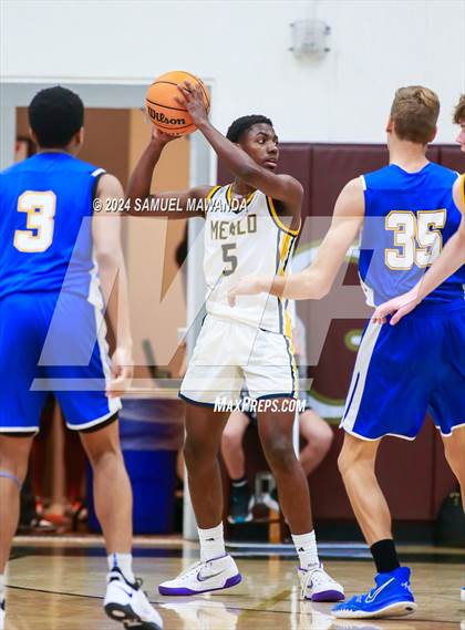 Thumbnail 3 in El Camino Real vs Menlo School (St. Francis Holiday Hoopfest Tournament) photogallery.