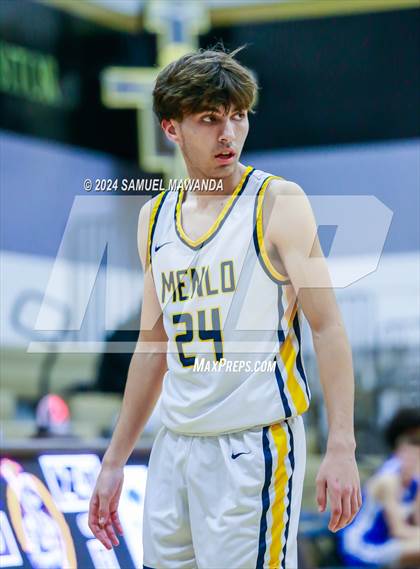 Thumbnail 1 in El Camino Real vs Menlo School (St. Francis Holiday Hoopfest Tournament) photogallery.