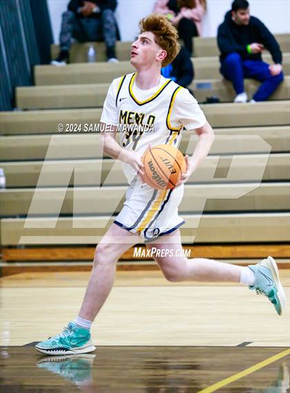 Thumbnail 2 in El Camino Real vs Menlo School (St. Francis Holiday Hoopfest Tournament) photogallery.
