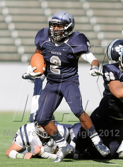 Thumbnail 1 in Marin Catholic vs. Madison (CIF State D3 Final) photogallery.