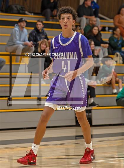 Thumbnail 1 in Petaluma vs Branson (Scrimmage) photogallery.